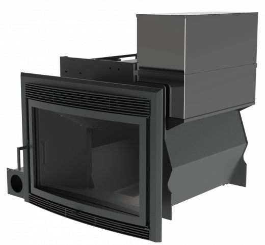 Банный камин 500, сталь+СВО фото в Уфе